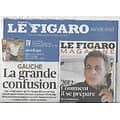 LE FIGARO n°20932 19/11/2011  Gauche: la grande confusion/ Elections en Espagne/ Voulzy & Souchon