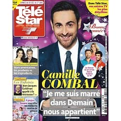 TELE STAR n°2308 26/12/2020  Camille Combal/ Le Noël des stars d'Hollywood/ Les Enfoirés/ Clovis Cornillac/ Delphine Wespiser