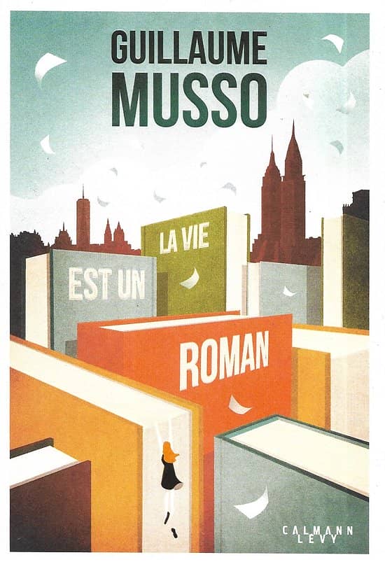 "La vie est un roman" Guillaume Musso/ Livre comme neuf/ Grand format