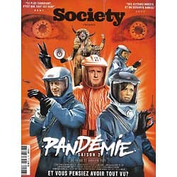 SOCIETY n°147 14/01/2021  Pandémie saison 2/ Spécial BD/ La Pologne dans la rue/ Révolution arabe, 10 ans après/ Le juge Van Ruymbeke/ profession: mule