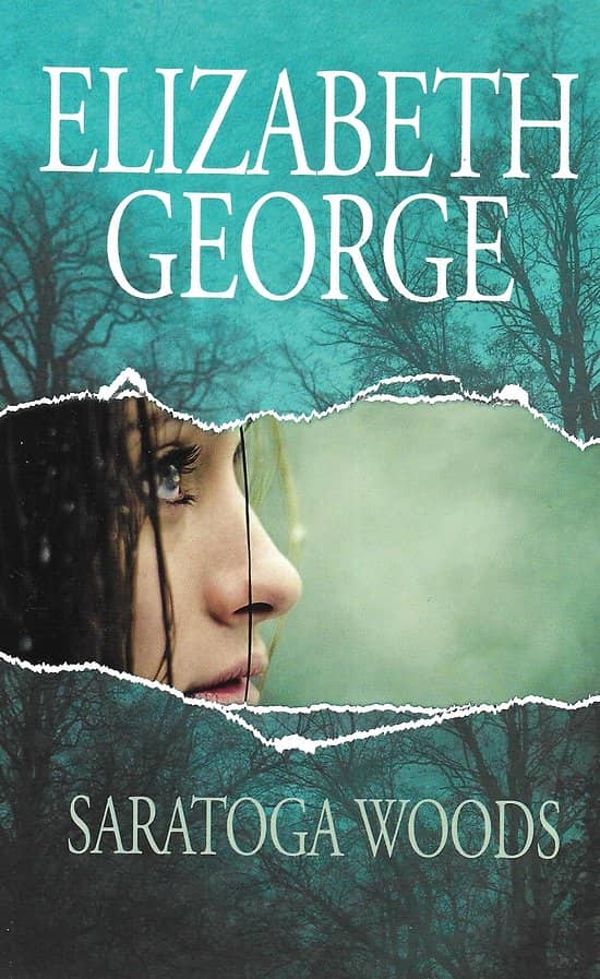 "Saratoga Woods (The edge of nowhere 1)" Elizabeth George/ Très bon état/ Livre grand format