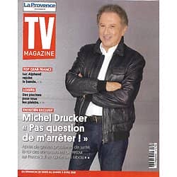 TV MAGAZINE 28/03/2021 n°1782  Exclusif: Michel Drucker/ "Top Gear" Luc Alphand/ Hélène de Fougerolles/ Omar Sy