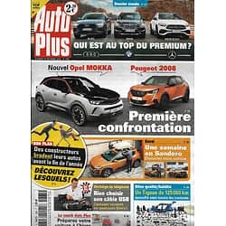 AUTO PLUS n°1685 18/12/2020  Opel Mokka vs Peugeot 2008/ Le top du premium/ Une semaine en Sandero
