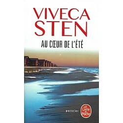 "Au coeur de l'été" Viveca Sten/ Très bon état/ 2018/ Livre poche