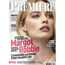 PREMIERE n°503 janvier 2020  Margot Robbie/ Sam Mendes/ Catherine Deneuve/ Top films 2020/ Forence Pugh/ "Sex education"