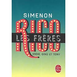 "Les frères Rico" Georges Simenon/ Comme neuf/ Edition spéciale/ Petit poche