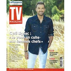 TV MAGAZINE 02/05/2021 n°1787  Cyril Lignac se confie sur ses projets/ Stéphane Bern de nouveau acteur/ Cosmétiques: la révolution verte