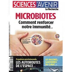 SCIENCES ET AVENIR n°890 avril 2021  Microbiotes: comment renforcer notre immunité/ Les autoroutes de l'espace/ Les baleines, gardiennes du climat
