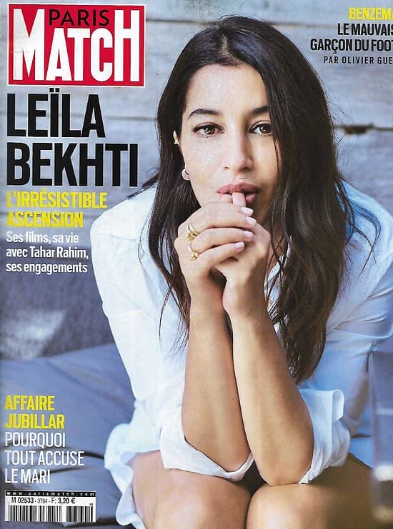 PARIS MATCH n°3764 24/06/2021  Leïla Bekhti, l'irrésistible ascension/ Affaire Jubillar/ Le come-back de Benzema/ La Samaritaine renaît