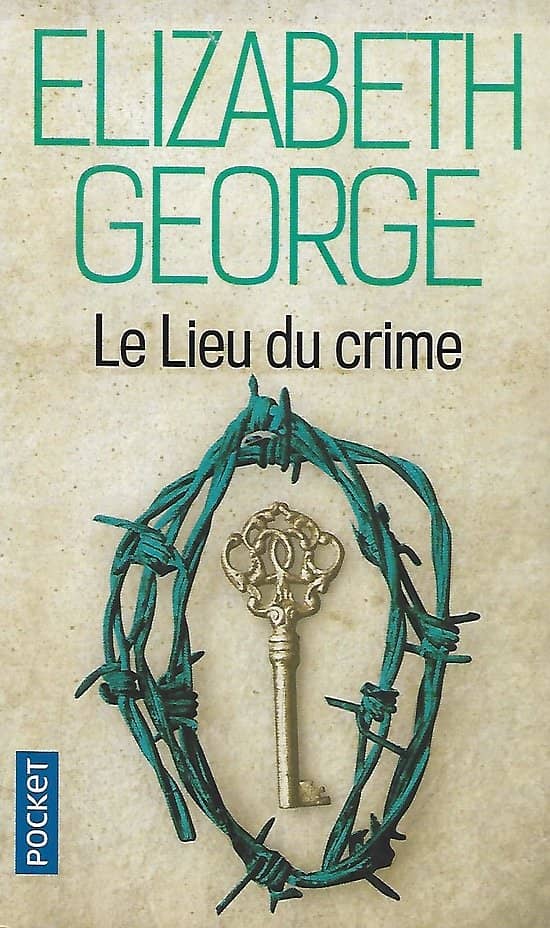 "Le lieu du crime" Elizabeth George/ Très bon état/ Livre poche