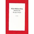 "Mémoires de porc-épic" Alain Mabanckou/ Très bon état/ Livre broché