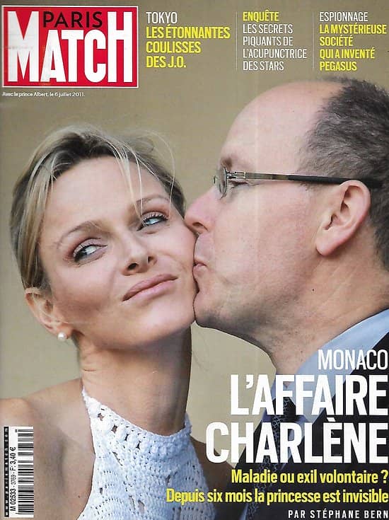 PARIS MATCH n°3769 29/07/2021  Monaco: l'affaire Charlène/ Billie Eilish, baby idole/ Coulisses des JO de Tokyo/ La France malade de son climat