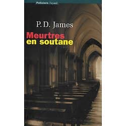 "Meurtres en soutane" P.D. James/ Bon état d'usage/ Livre broché