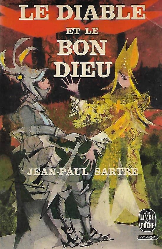 "Le Diable et le Bon Dieu" Jean-Paul Sartre"/ Bon état/ 1966/ Le Livre de Poche