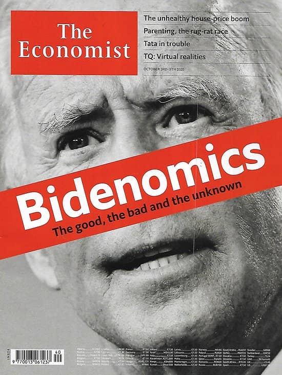 THE ECONOMIST Vol.437 n°9214   Bidenomics: The good, the bad and the unknown/ TQ: Virtual realities/ Hybrids and evolution/ Parenting: The rug-rat race