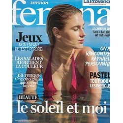 VERSION FEMINA n°741 13/06/2016  Beauté: le soleil et moi/ Raphaël Personnaz/ Lingerie pastel/ Salades colorées