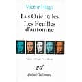 "Les Orientales" & "Les feuilles d'Automne" Victor Hugo/ Bon état/ NRF/ Poésie Gallimard/ 1990/ Livre poche