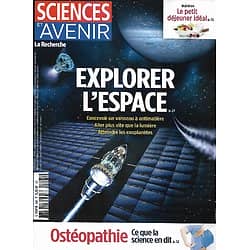 SCIENCES ET AVENIR n°895 septembre 2021  Explorer l'Espace/ Ostéopathie/ Les nuages/ Le petit déjeuner idéal/ Covid long