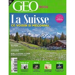 GEO n°510 août 2021  La Suisse, ce voisin méconnu/ Le sanctuaire des jaguars/ La plus grande expédition Arctique