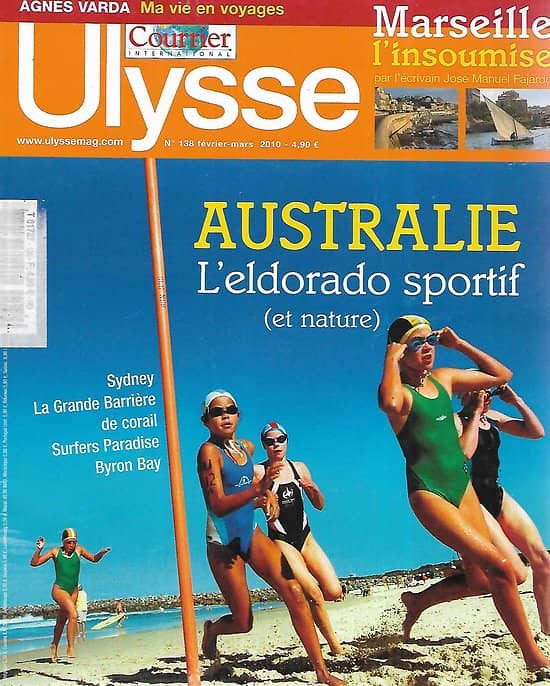 ULYSSE n°138 fév.-mars 2010  Australie, l'eldorado sportif (et nature)/ Marseille, l'insoumise/ L'invitée: Agnès Varda