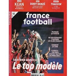 FRANCE FOOTBALL n°3881 24/11/2020  Bayern Munich, le top modèle/ Moise Kean/ Didot & Danzé/ Florian Thauvin/ Le LOSC