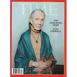 TIME VOL.198 13&14 11/10/2021  The enduring hope of Jane Goodall/ Future of war on terrorism/ Broadway's return/ A more sustainable world by 2030