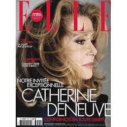 ELLE n°3959 05/11/2021  Catherine Deneuve, confidences/ Harcèlement scolaire/ Miss France/ Le sexual care/ Marseille food