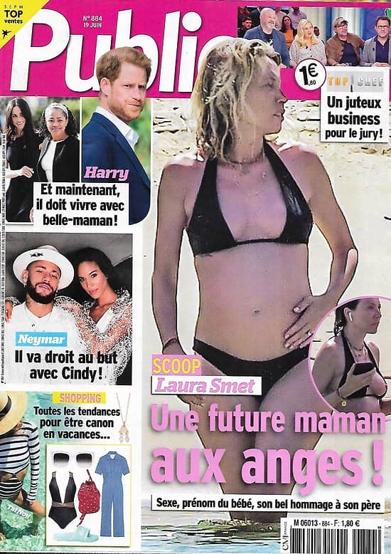PUBLIC n°884 19/06/2020  Laura Smet, future maman/ Neymar/ Harry/ Kim Kardashian/ Daniel Radcliffe/ "Top Chef" business