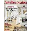 ART&DECORATION n°518 novembre 2016  Peintures: palette des blancs/ Bordeaux, le renouveau/ Appartements & maisons réinventés