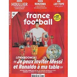 FRANCE FOOTBALL n°3885 22/12/2020  Lewandowski, un palmarès de grand/ Benzema, le résistant/ Rétro: les tops du XXIè siècle/ Hommage à Houllier