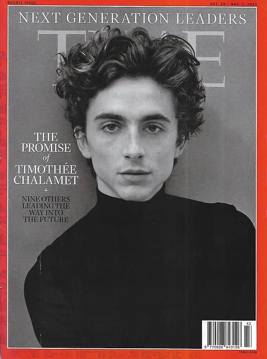 TIME VOL.198 15&16 25/10/2021  The promise of Timothée Chalamet/ Next generation leaders/ Facebook exposed/ The future of money