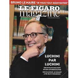 LE FIGARO MAGAZINE n°22253 26/02/2016  Luchini par Luchini/ Bruno Le Maire candidat/ Le Morbihan en hiver