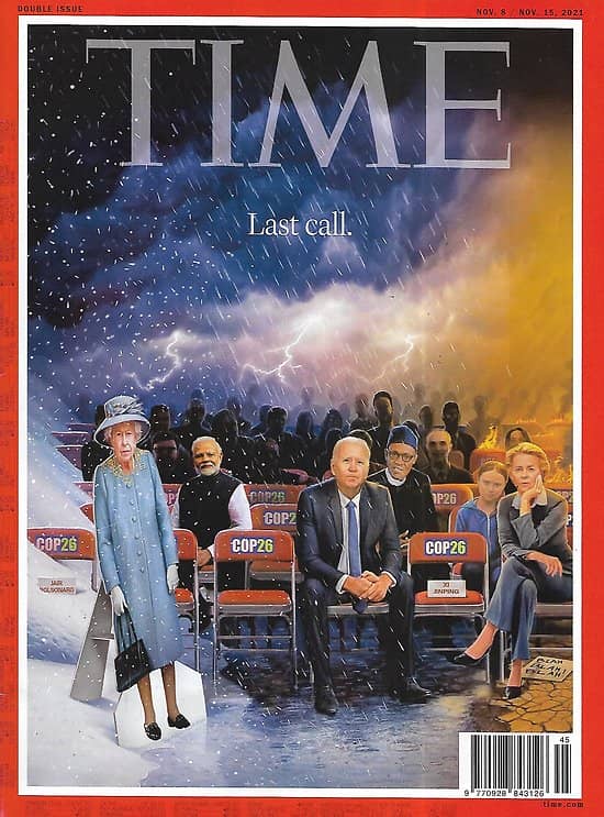 TIME VOL.197 17&18 08/11/2021  Last call: Climate is everything, special report/ Emily Ratajkowski/ Diana/ H.Rap Brown/ Jeffrey Sonnenfeld