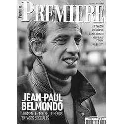 PREMIERE n°522 octobre 2021  Jean-Paul Belmondo: l'homme, le mythe, le héros/ James Bond-Daniel Craig/ Jane Campion/ Ridley Scott