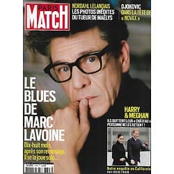 PARIS MATCH n°3793 13/01/2022  Le blues de Marc Lavoine/ Enquête: Harry & Meghan/ Djokovic, dans la tête de "Novax"/ Lelandais, tueur aux multiples visages