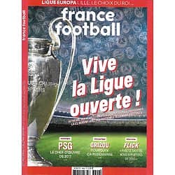 FRANCE FOOTBALL n°3892 16/02/2021  Ligue des Champions ouverte!/ Hansi Flick/ Barça-PSG/ Antoine Griezmann/ Ligue Europa