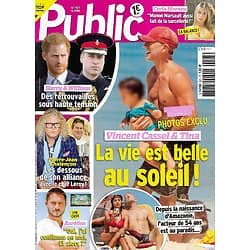  PUBLIC n°927 16/04/2021  Vincent Cassel & Tina/ Harry & William/ Mélanie Laurent/ Pierre-Jean Chalençon/ Aurélien "Koh-Lanta"