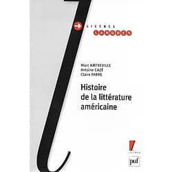 "Histoire de la littérature américaine" Amfreville, Cazé & Fabre/ Très bon état/ Livre broché