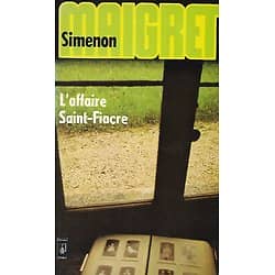"L'affaire Saint-Fiacre" Georges Simenon/ Bon état/ 1984/ Livre poche