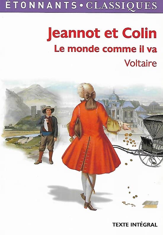 "Le monde comme il va"/ "Jeannot et Colin" Voltaire/ Flammarion/ Excellent état/ Livre poche