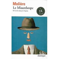 "Le misanthrope" Molière/ Folio Classique/ Très bon état/ Folio/ 2017/ Livre poche
