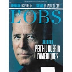 L'OBS n°2924 12/11/2020  Joe Biden: Peut-il guérir l'Amérique?/ Drogue: l'explosion/ Covid: la vague de déni