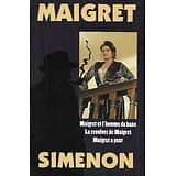 Trois enquêtes du commissaire Maigret, Georges Simenon/ Bon état/ 1994/ Livre broché