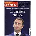 L'EXPRESS n°3695 26/04/2022  N° spécial: Macron réélu, la France déchirée: La dernière chance/ 5 ans pour réformer/ Penser la France