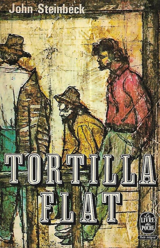 "Tortilla Flat" John Steinbeck/ Bon état/ 1965/ Livre poche