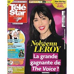 TELE STAR n°2381 21/05/2022  Nolwenn Leroy/ Stars engagées pour l'Ukraine/ "Stranger Things"/ Jean Gabin/ Julia Roberts/ "Plus belle la vie"