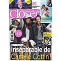CLOSER n°884 20/05/2022  Marion Cotillard & Camille Cottin/ Florent Pagny/ Shakira/ Adele/ Spécial Fête des mères