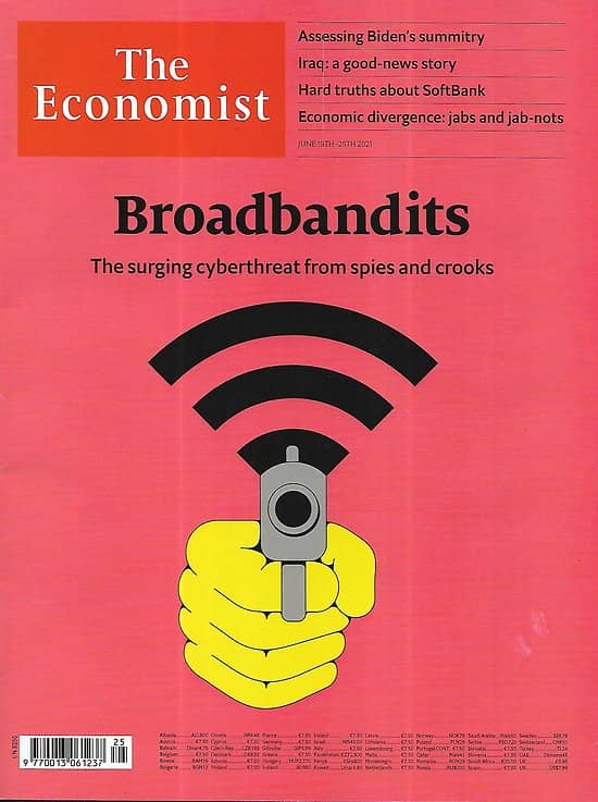THE ECONOMIST Vol.439 n°9250 19/06/2021  Broadbandits: The surging cyberthreat/ Special report: Protecting biodiversity/ The Biden-Putin summit