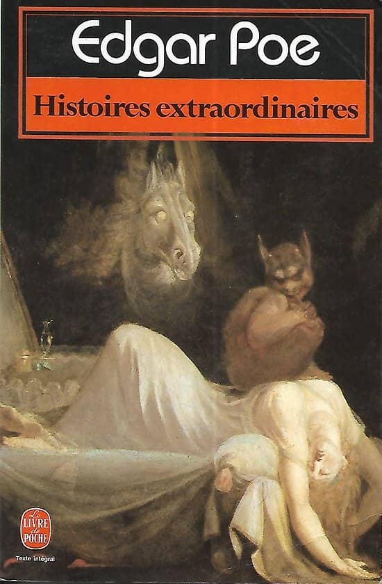 "Histoires extraordinaires" Edgar Allan Poe/ Bon état/ 1991/ Livre poche