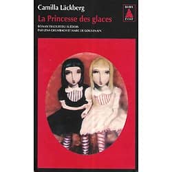 "La Princesse des glaces" Camilla Läckberg/ Très bon état/ 2012/ Livre poche